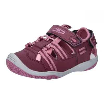 Image of CMP BABY Naboo Unisex Walking sandals for kids, Size: 27, Plum shoes