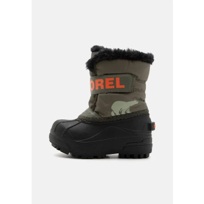 Image of Sorel Childrens Unisex Winter boots for kids, Size: 10K, Stone green/alpine tundra Synthetics/textile