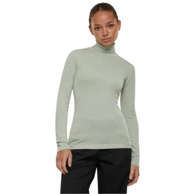 Image of Urban Classics Turtleneck Jumper, Women&#039;s, Size: Medium, Softsalvia