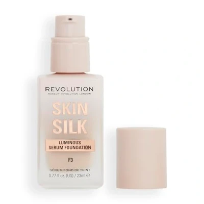 Image of Revolution Skin Silk Serum Foundation 23ml (Various Shades) F3
