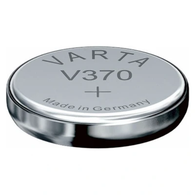 Image of Varta V370 SR920W 1 1.55V silver oxide button battery