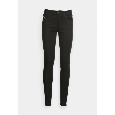 Image of Diesel 2017 Slandy Library Jeans Skinny Fit, Women&#039;s, Size: 26x32, Black/dark grey