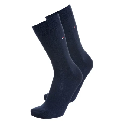 Image of Tommy Hilfiger Classic 2P Socks, Men&#039;s, Size: 6 8, Jeans
