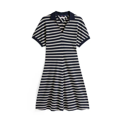 Image of Tommy Hilfiger OPEN Dress Day dress, Women&#039;s, Size: XXS, Dark night navy/calico