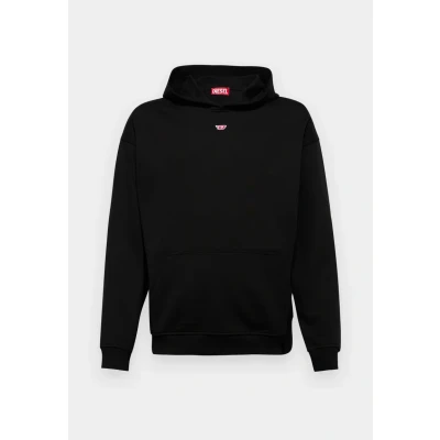 Image of Diesel BOXT HOOD Hoodie, Men&#039;s, Size: XS, Black