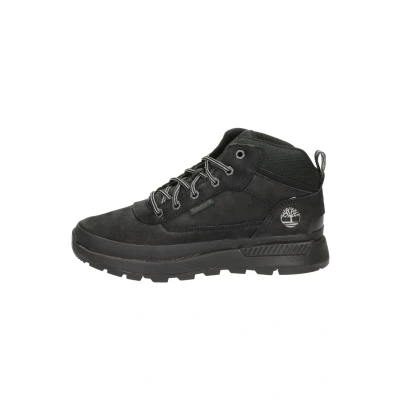 Image of Timberland Field Trekker Hightop trainers for kids, Size: 4/4.5, Zwart Nubuck