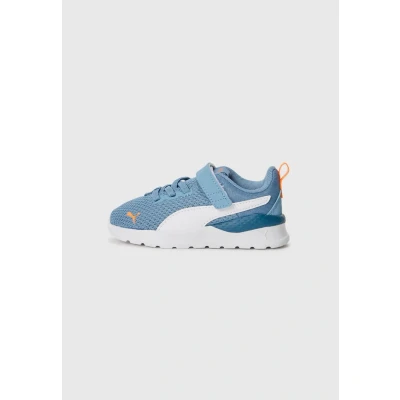 Image of Puma Unisex Baby Anzarun Lite Ac Inf Sneaker, Cool Blue White Orange Glo, 5 UK