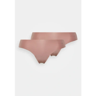 Image of Sloggi Hipstring 2 PACK Thong, Women&#039;s, Size: XS, Cacao
