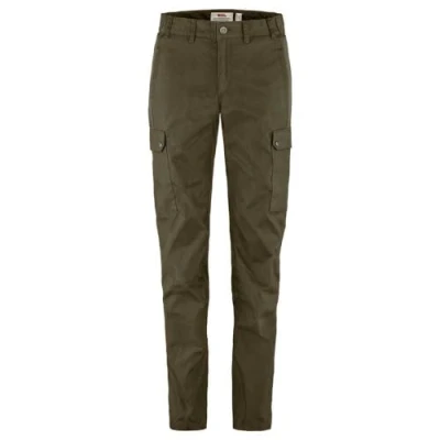 Image of Fjällräven Stina Trousers Outdoor trousers, Women&#039;s, Size: 6, Dark olive