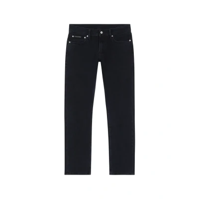 Image of Blue Cotton Jeans &amp; Pant