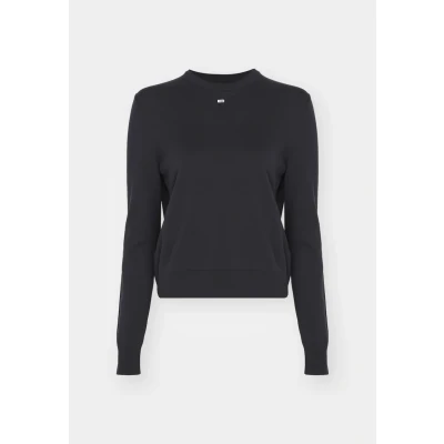 Image of Tommy Jeans Essential CREW Jumper, Women&#039;s, Size: XS, Black