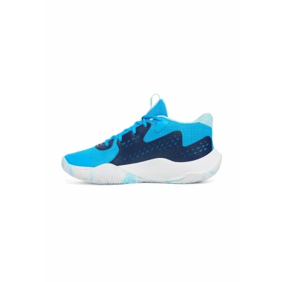 Image of Under Armour JET Basketball shoes, Men&#039;s, Size: 10.5, Electric blue Leather and textile