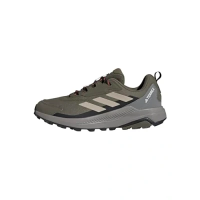 Image of Adidas Terrex Anylander Hiking shoes Olive strata beige core black, Size: 5.5, black Textile