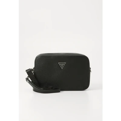 Image of GUESS Milano Bag, Black, 22 x 14 5 cm, Adjustable Shoulder Strap, Imitation Leather, Black