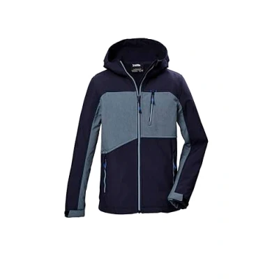 Image of Killtec Boys Kow 367 Bys Sftshll Jckt Softshell Jacket/Outdoor Jacket with Hood