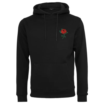 Image of Mister Tee ROSE Hoody Hoodie, Men&#039;s, Size: XS, Black