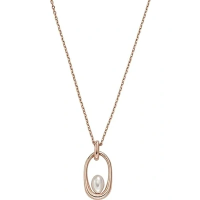 Image of Skagen Necklace Agnethe Rose goldcoloured, Women&#039;s, Size: One Size, gold coloured