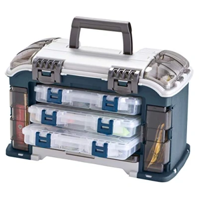 Image of Plano Angled Tackle System Fishing Box Tacklebox