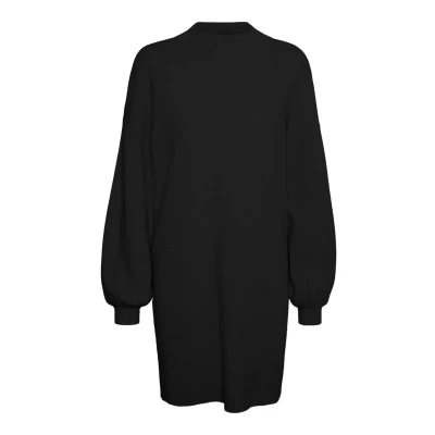 Image of Vero Moda Vmnancy Funnelneck Dress Jumper dress, Women&#039;s, Size: Large, Black
