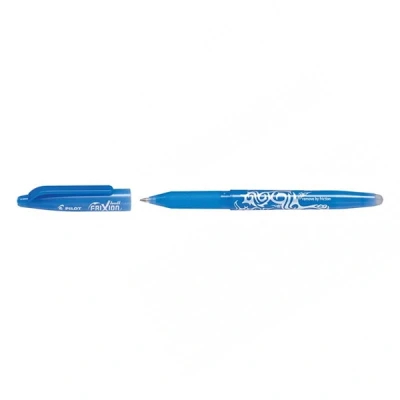 Image of Pilot Frixion Medium Line Heat/Friction Erasable Rollerball Pen 0.7mm Tip Sky Blue