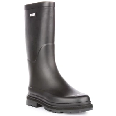 Image of Aigle Women&#039;s Ultra Rain Boot, Black, 5 UK