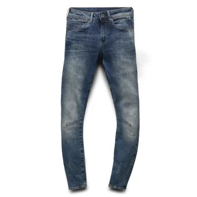 Image of G STAR RAW Women&#039;s Arc 3D Mid Waist Skinny Jeans, Blue (Medium Aged D05477 8968 071), 28W / 36L