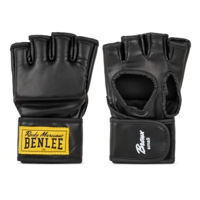 Image of Benlee 1 PAAR Bronx Fingerless gloves, Size: Medium, Black