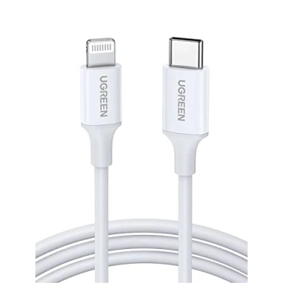 Image of Cabo UGREEN USB Type C Lightning 3A 0.25 M White