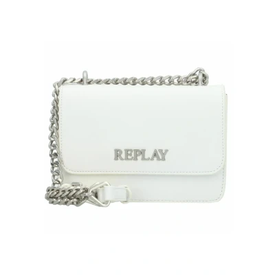 Image of Replay Women&#039;s Fw3001.001.a0362b Handbag, One Size, Optical White 001, Size