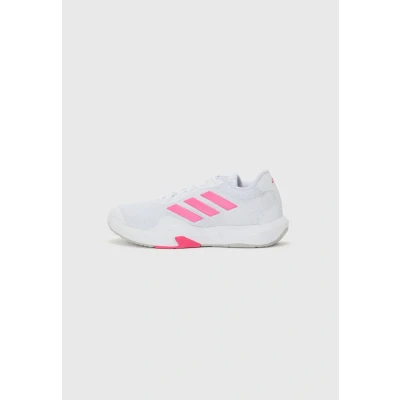 Image of adidas Women&#039;s Amplimove Trainer Shoes Gym &amp; Training, Ftwr White Shock Pink Grey Two, 5.5 UK
