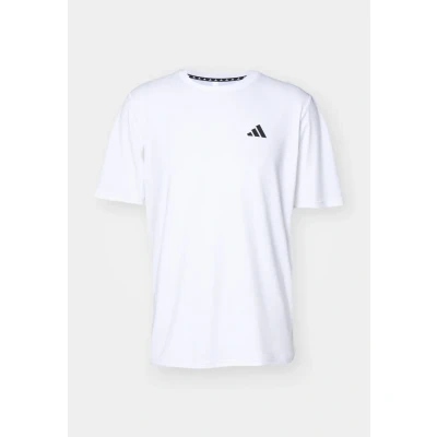 Image of adidas Performance Train Essentials Sports Tshirt, Men&#039;s, Size: 3XL, White/black