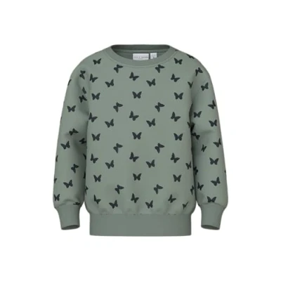 Image of Name it Nmfdavina Sweatshirt for kids, Size: 2 3y, Green