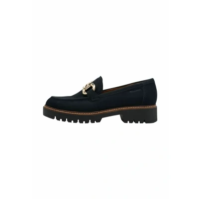 Image of Tamaris Slipons, Women&#039;s, Size: 7.5, Navy Leather