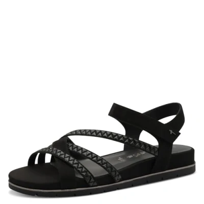 Image of Tamaris Sandals, Women&#039;s, Size: 5, Black shoes