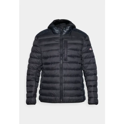 Image of Champion Icons Light Hooded Jacket Winter jacket, Men&#039;s, Size: XL, Black