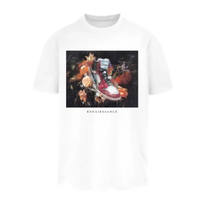 Image of Upscale by Mister TEE Renairssance Painting Oversize Print Tshirt, Men&#039;s, Size: Small, White