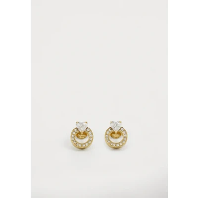 Image of Guess M&#039;AMA NON Earrings Yellow goldcoloured, Women&#039;s, Size: One Size, gold coloured