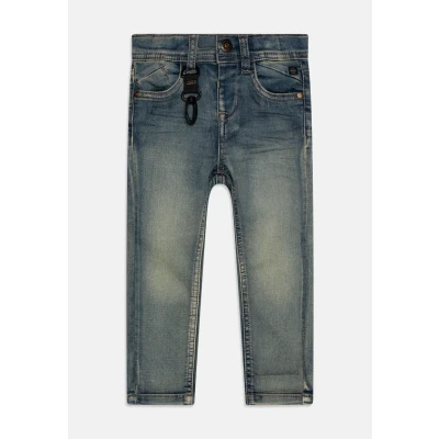 Image of Name it Slim fit jeans for kids, Size: 9 12m, Dark blue denim