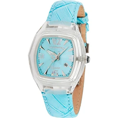 Image of Chronotech Womens Analogue Quartz Watch with Leather Strap CT7888L 01,