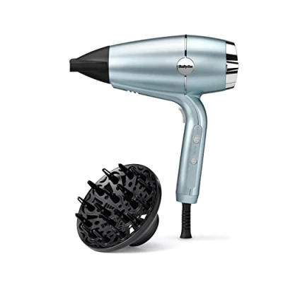 Image of BaByliss Hydro Fusion Anti Frizz Hair Dryer with Diffuser