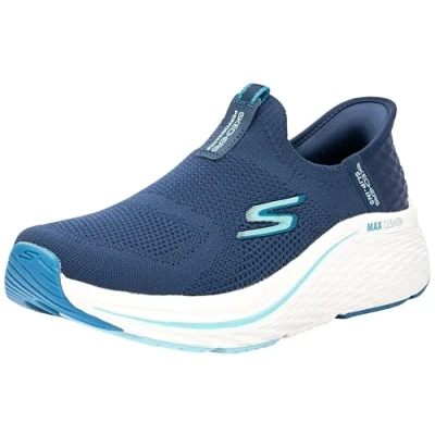 Image of Skechers Performance MAX Cushioning Elite 2.0 Neutral running shoes, Women&#039;s, Size: 6, Navy/blue Textile