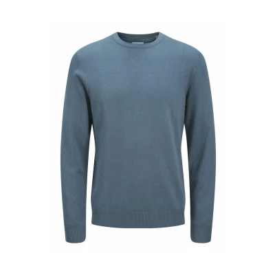 Image of Jack &amp; Jones Jjeemil CREW NECK NOOS Jumper, Men&#039;s, Size: XS, Oceanview