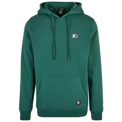 Image of Starter BLACK LABEL Men&#039;s Essential Hoody Hooded Sweatshirt, Dark Fresh Green, S