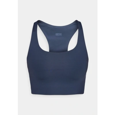 Image of Girlfriend Collective Paloma BRA Medium support sports bra, Women&#039;s, Size: XXL, Midnight