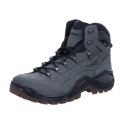 Image of Lowa Renegade EVO MID Hiking shoes, Men&#039;s, Size: 7, Dunkelgrau/schwarz Nubuck/textile