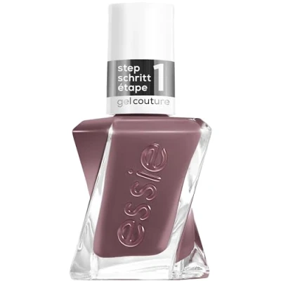 Image of essie Gel by 1 x 13.5 ml Long Lasting Nail Polish with Glossy Finish, Manicure without UV Light, Couture, Colour: No. 70 take me to thread, Brown