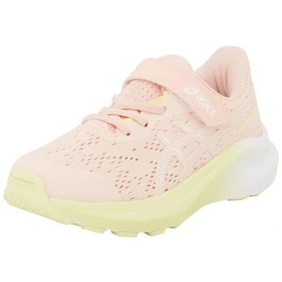 Image of Asics GT1000 13 Unisex Road running shoes for kids, Size: K12, Breeze/white Textile/synthetics