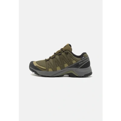 Image of Salomon Xadventure Recon Hiking shoes, Men&#039;s, Size: 11, Olive night/martini olive/pewter Leather and textile