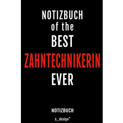 Image of Notizbuch für Zahntechniker/Zahntechnikerin: Originelle Geschenk Idee [120 Seiten gepunktet Punkte Raster blanko Papier]