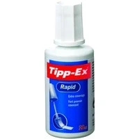 Image of Tippex TX801296 white rapid fluid, 20ml (10 pack)